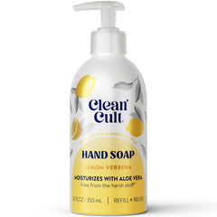 Cleancult botella de aluminio recargable para manos sin plástico