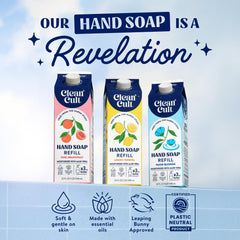 Cleancult Sea Minerals with aloe vera formula supports gentle cleansing.