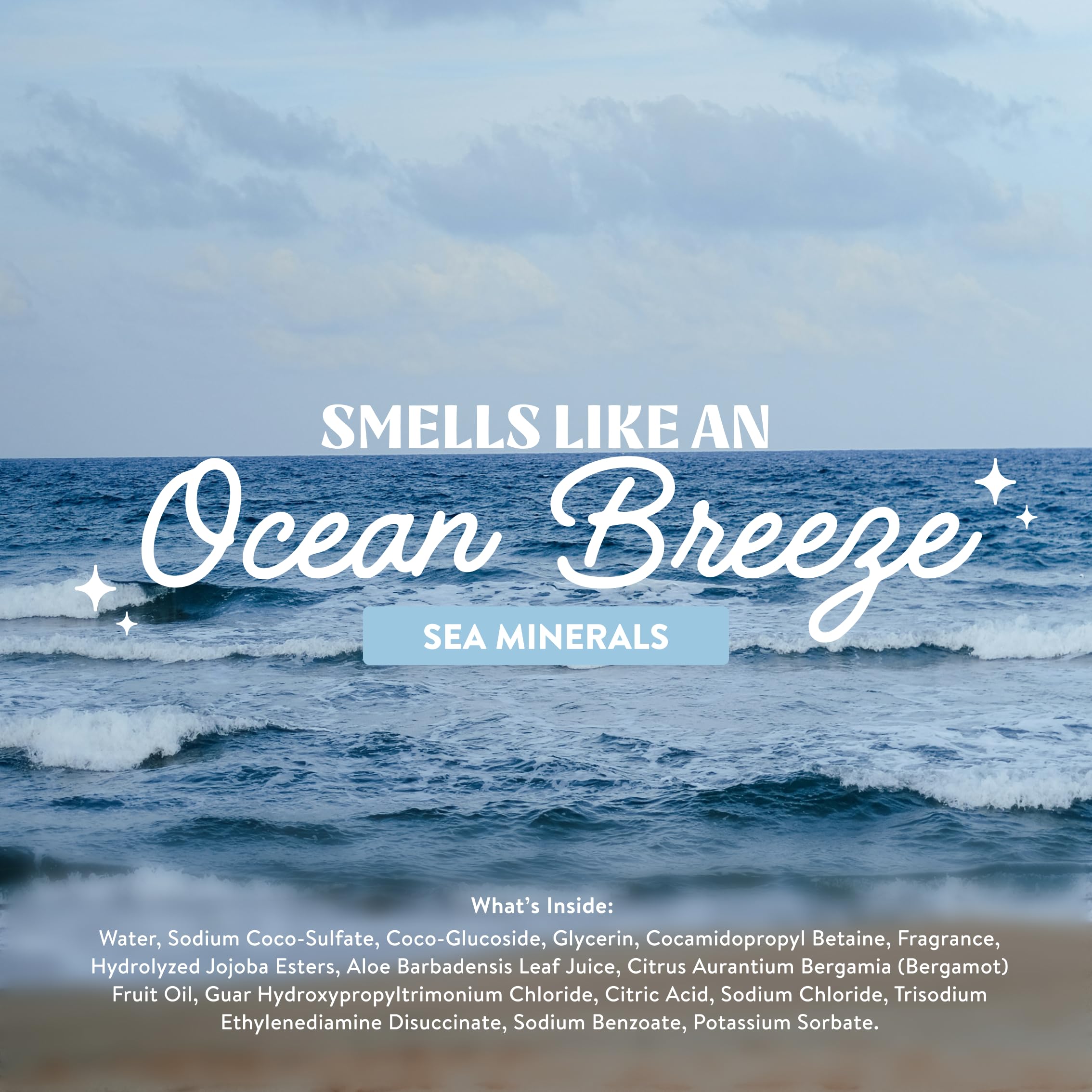 Cleancult Sea Minerals soft-lather delivers skin-friendly cleansing.