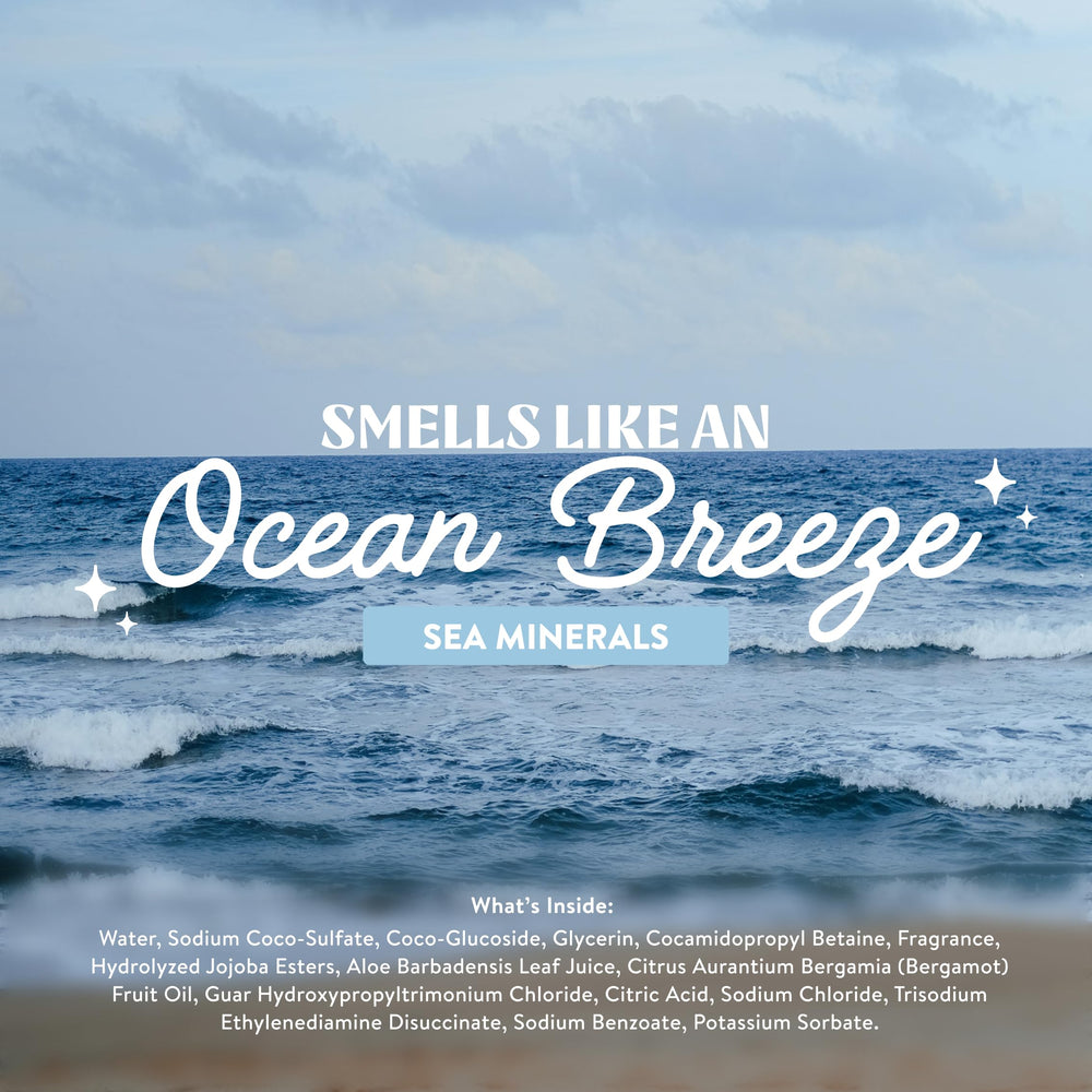 Cleancult Sea Minerals soft-lather delivers skin-friendly cleansing.