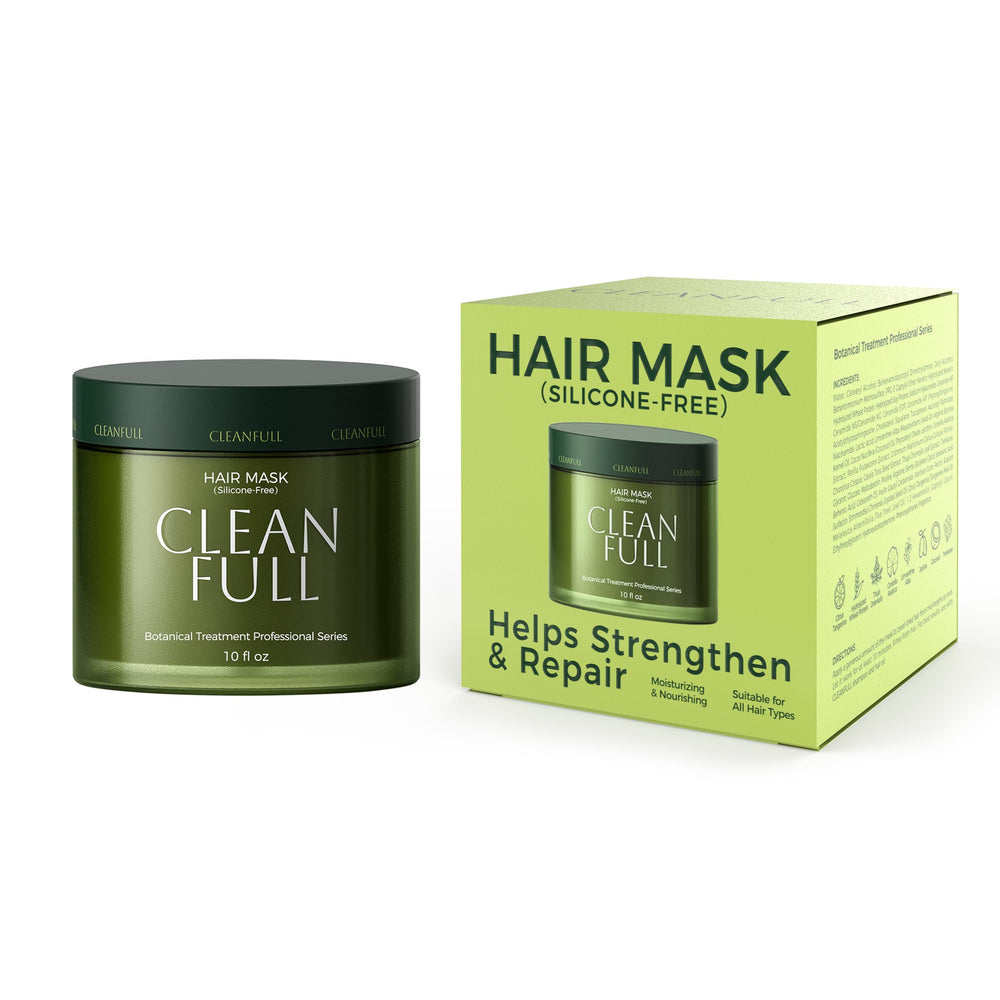 CLEANFULL mascarilla, resultados visibles en cabello más suave y manejable