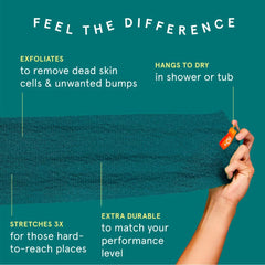 Cleanlogic ducha exfoliante corporal para uso diario y post-entrenamiento.