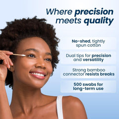 Biodegradable materials in Clean Skin Club swabs support eco friendly routines