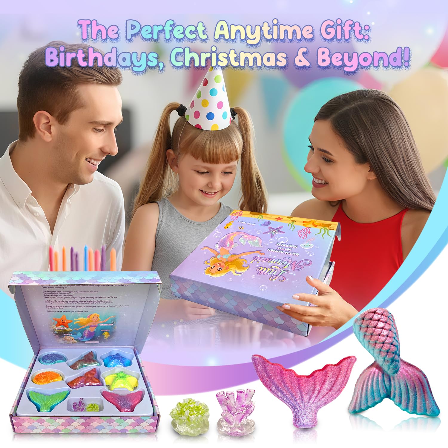 Clear and Fresh hidden-toy sea-creature inside boosts bath-time excitement for kids.