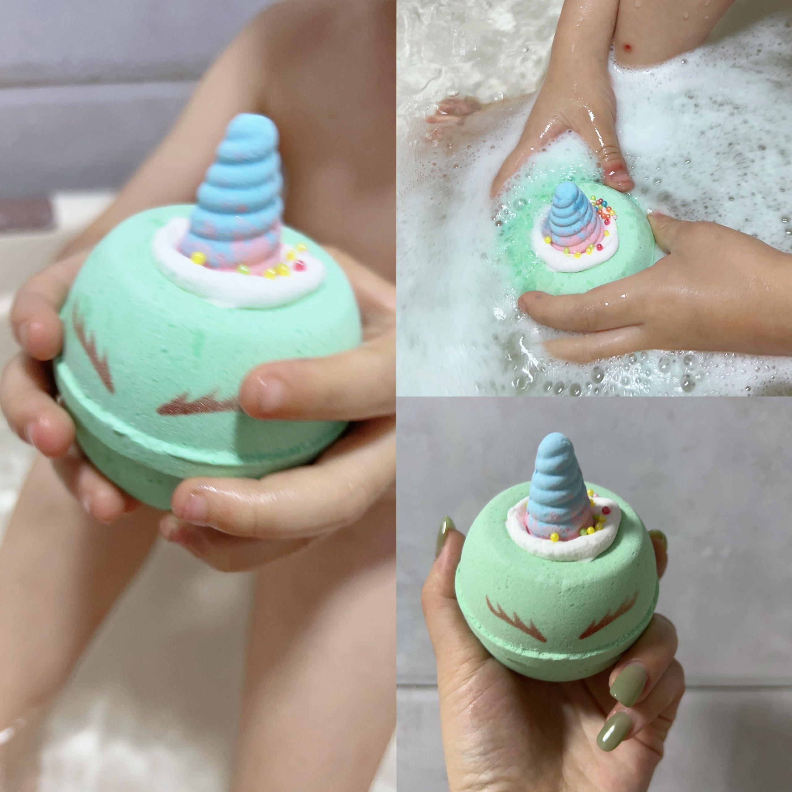 Natural ingredients provide gentle cleansing for sensitive young skin during baths