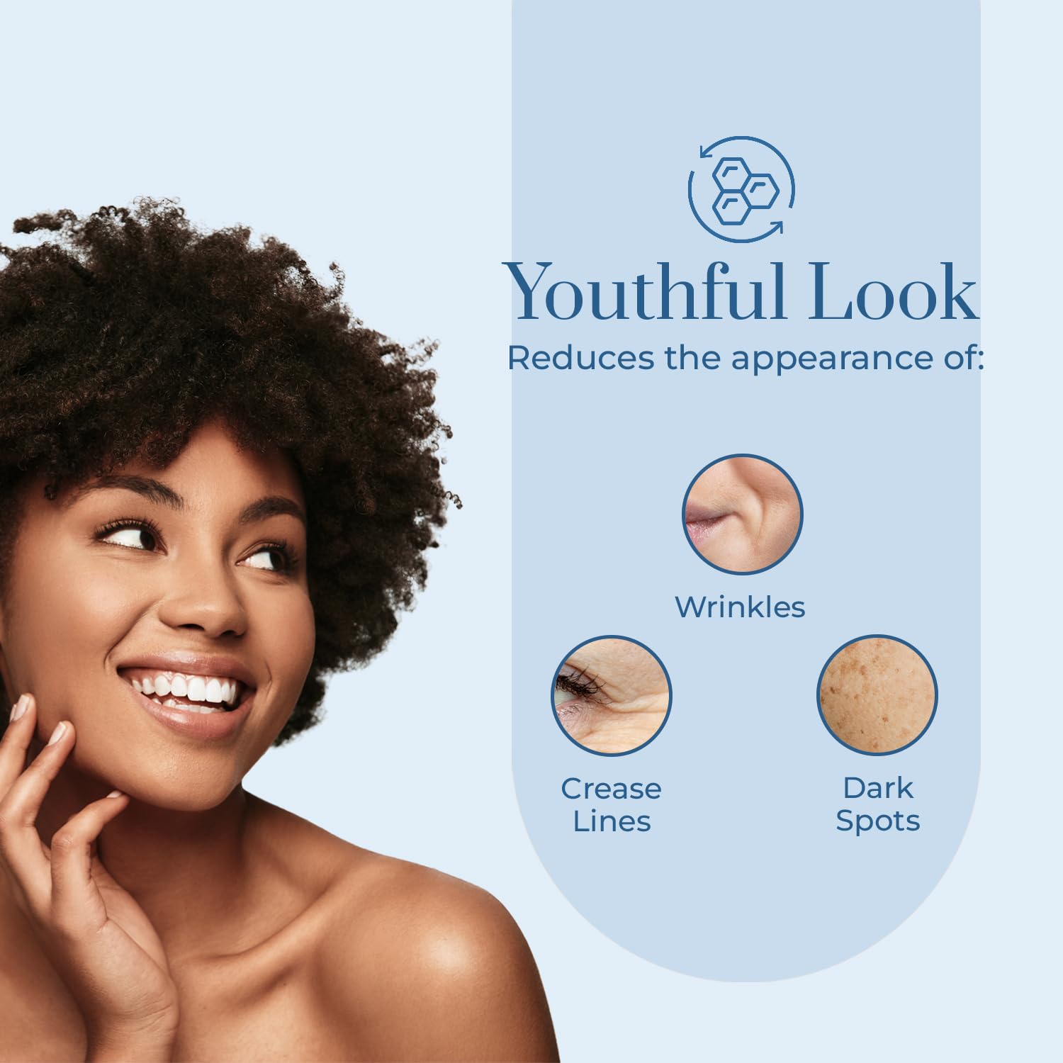Clear Beauty ingredientes hialuronico y retinol mejoran la hidratación.