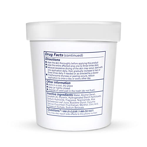 Pore care result hints at cleaner pores and refined skin appearance.