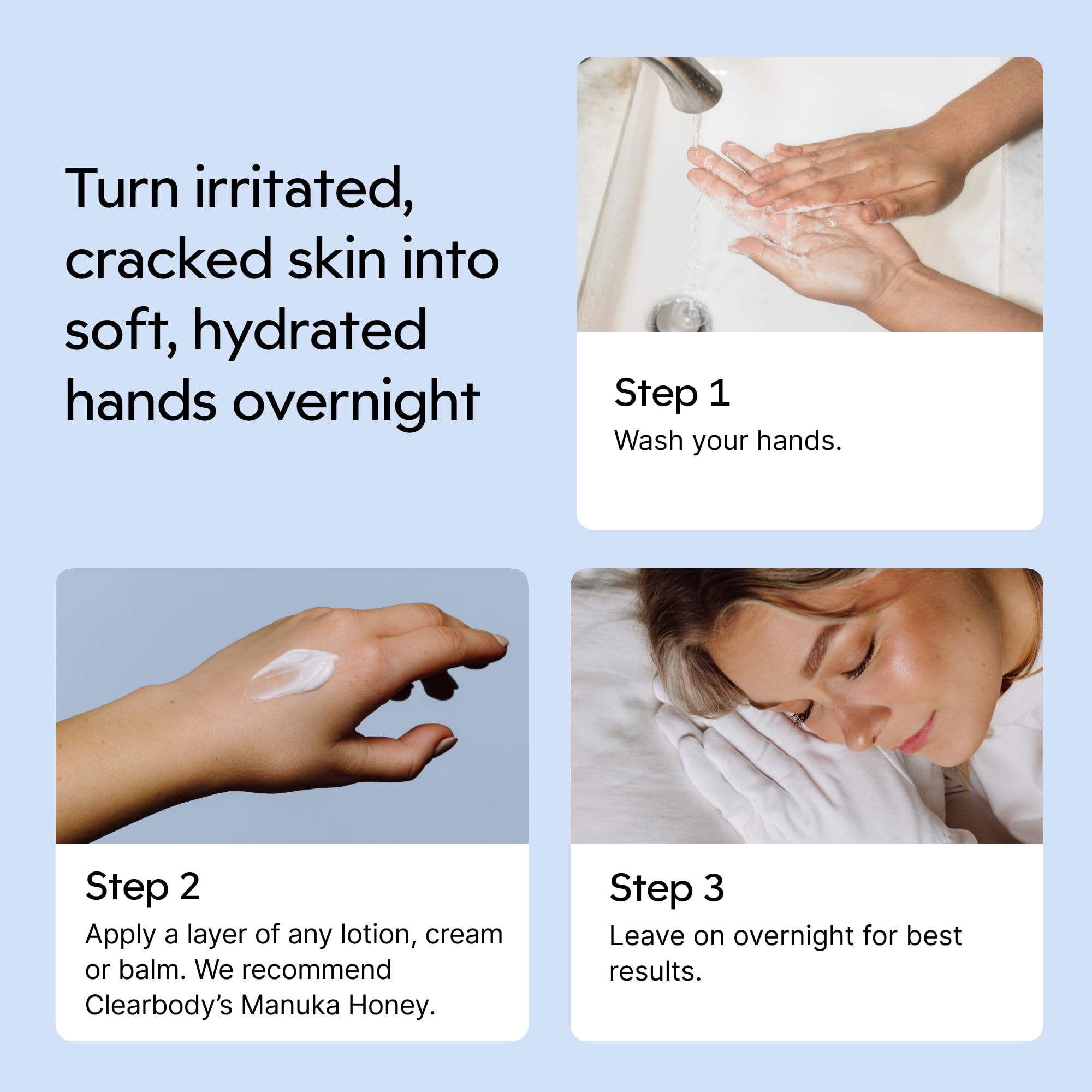 Clearbody Organics gloves suitable for driving or jewelry polishing tasks