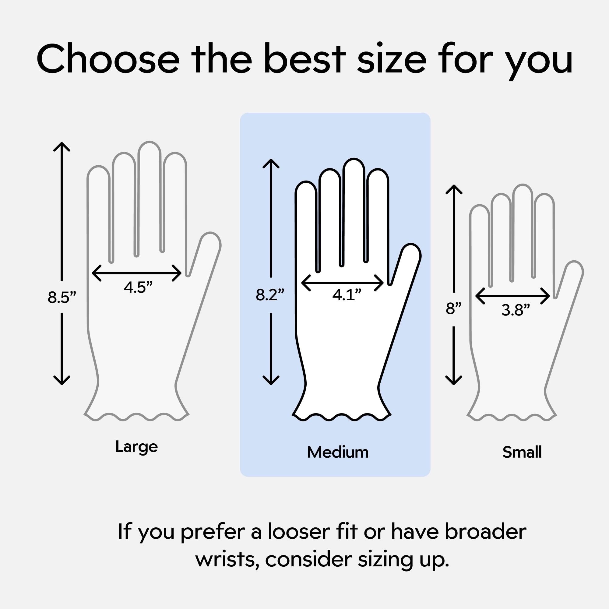 Clearbody Organics unisex white cotton gloves for men and women.