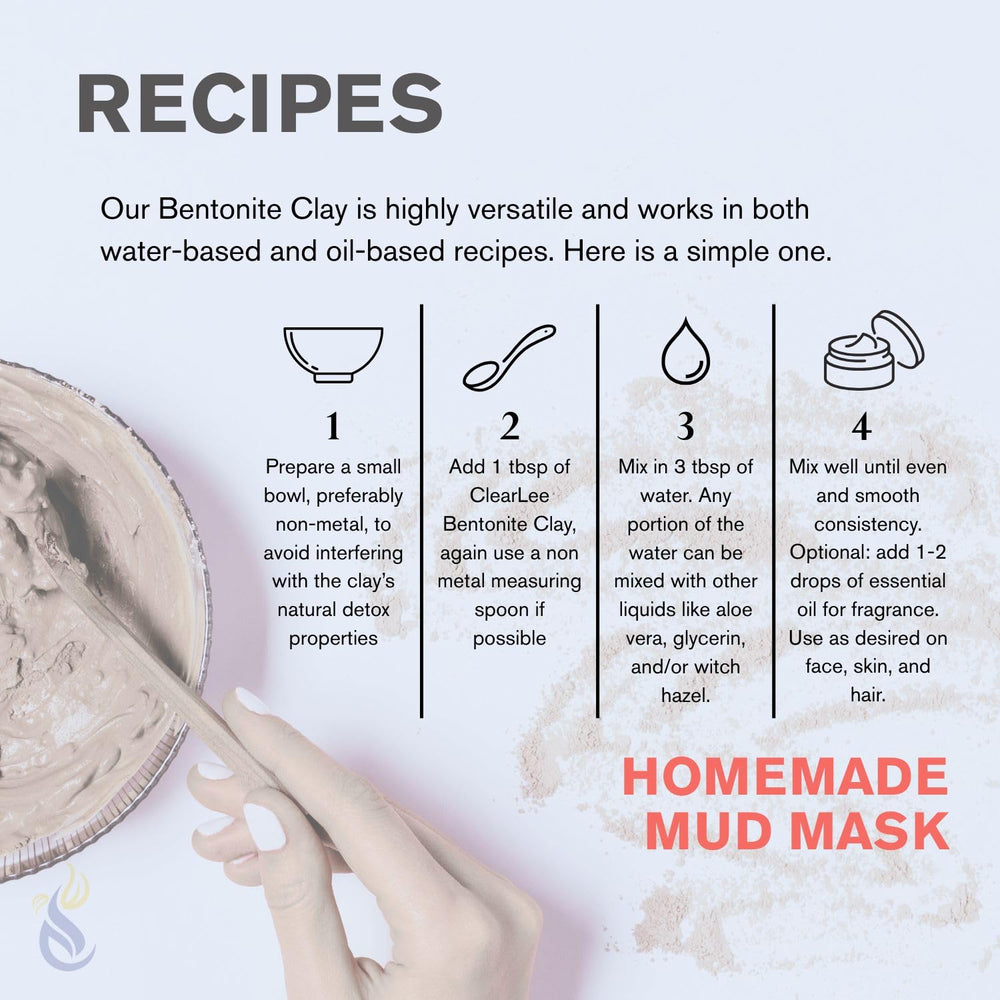 Aroma limpio y sensación de frescura con ClearLee Bentonite