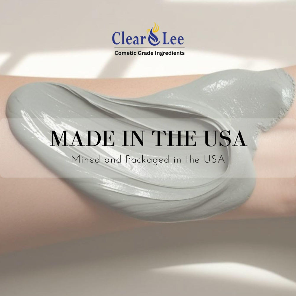 Mezcla fácil de ClearLee Bentonite en recetas DIY de cuidado