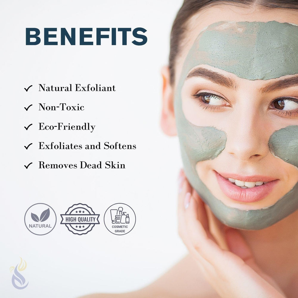 Fine grain pumice powder texture ideal for gentle exfoliation