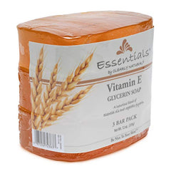 Detalle de la textura del jabón de glicerina vitamina E de Clearly Natural para uso diario