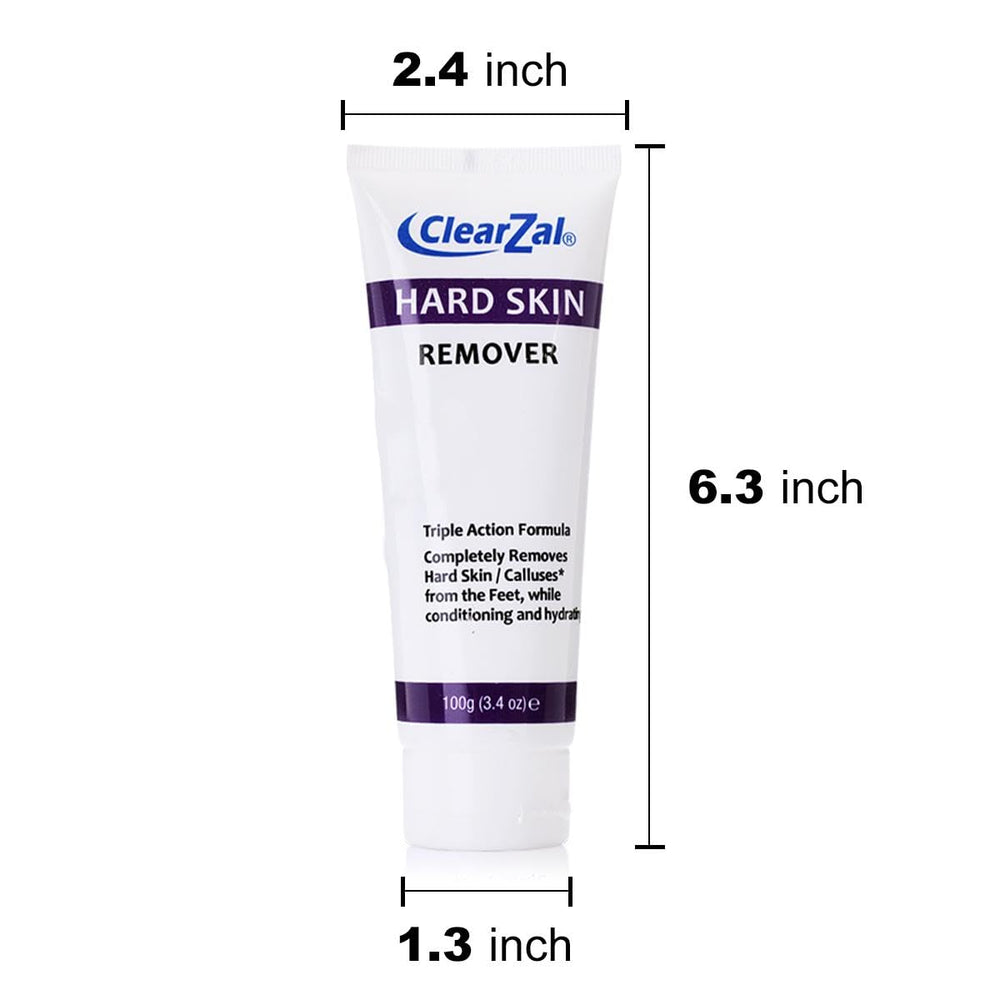 Clearzal crema de pies lista para viaje en tubo