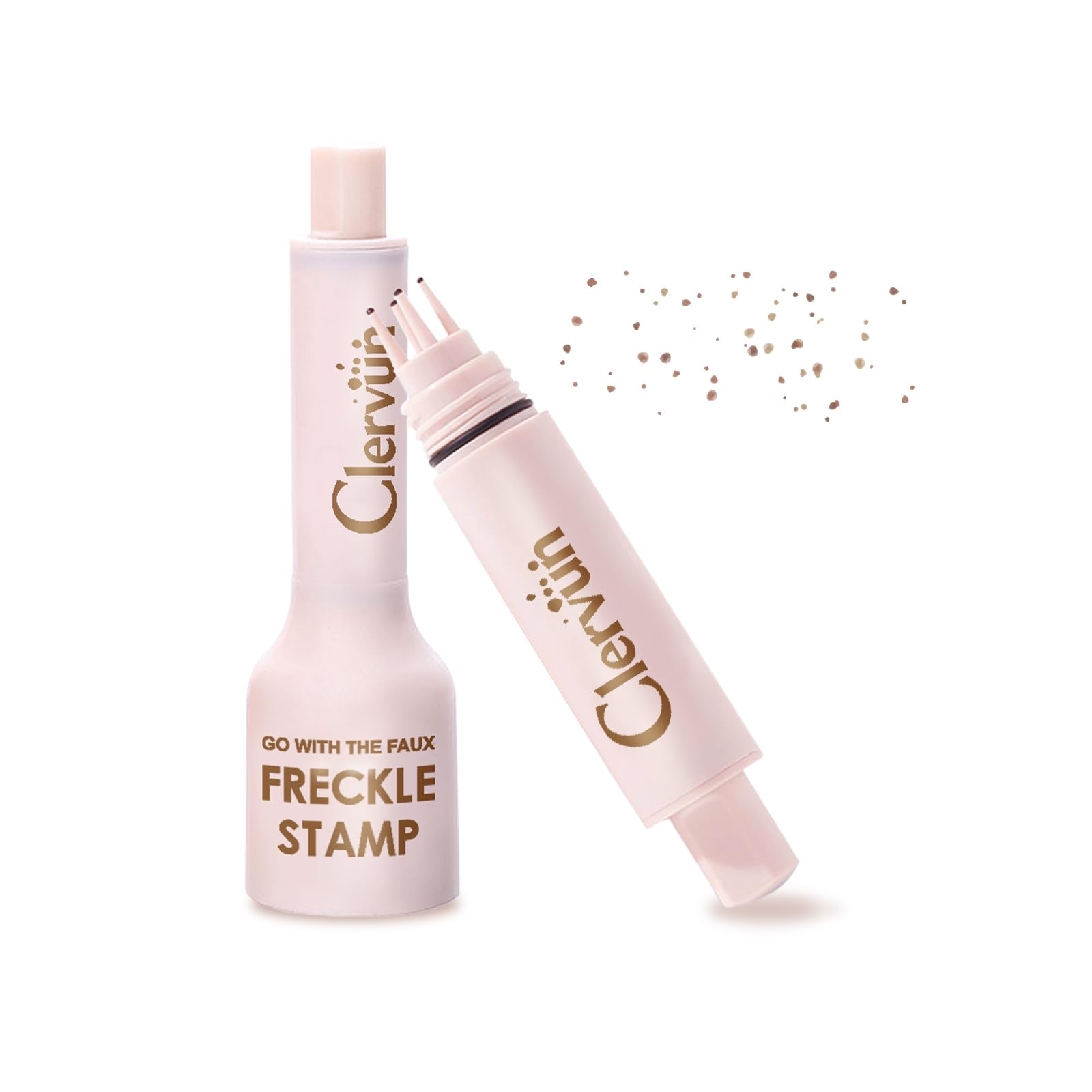 CLERVUN freckle stamp head creates natural freckles with precise placement.