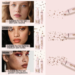 CLERVUN Freckle Stamp ink-flow: ready-to-use tip for precise freckles.