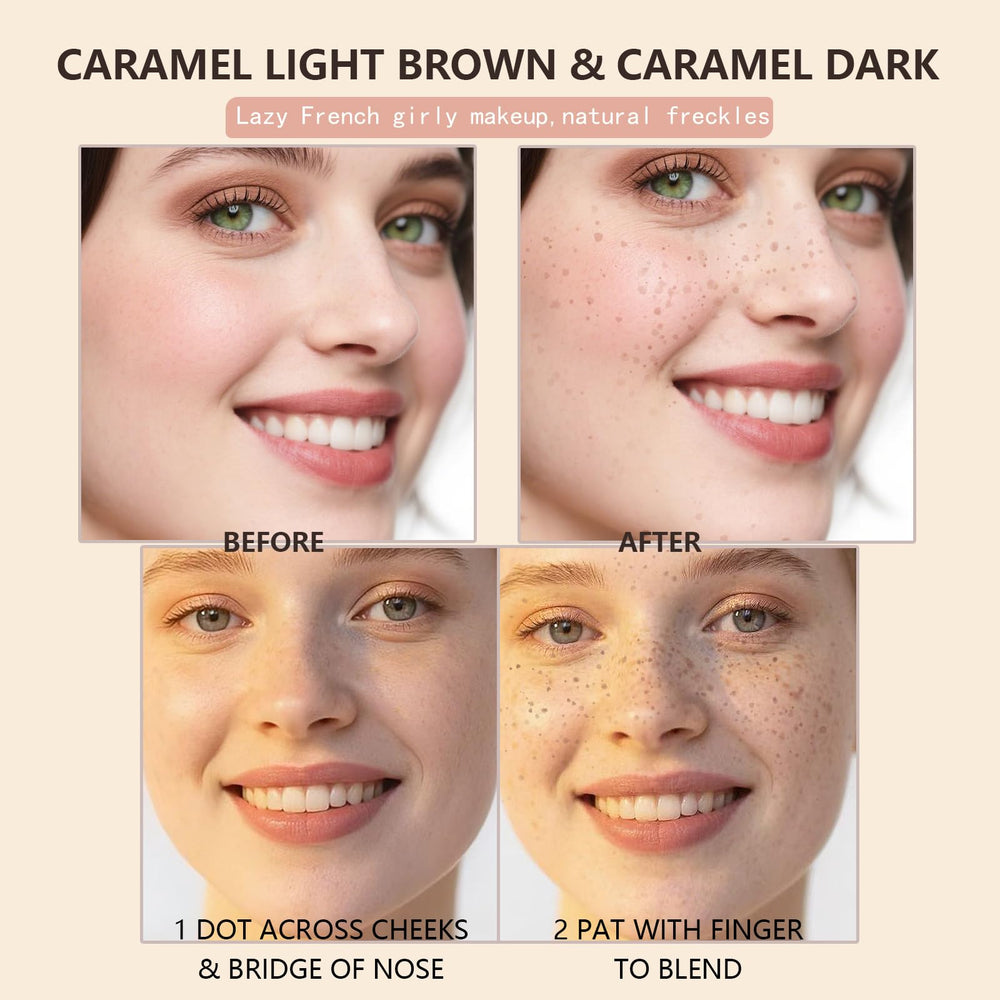 CLERVUN natural freckle look with sun-kissed finish for daily wear.