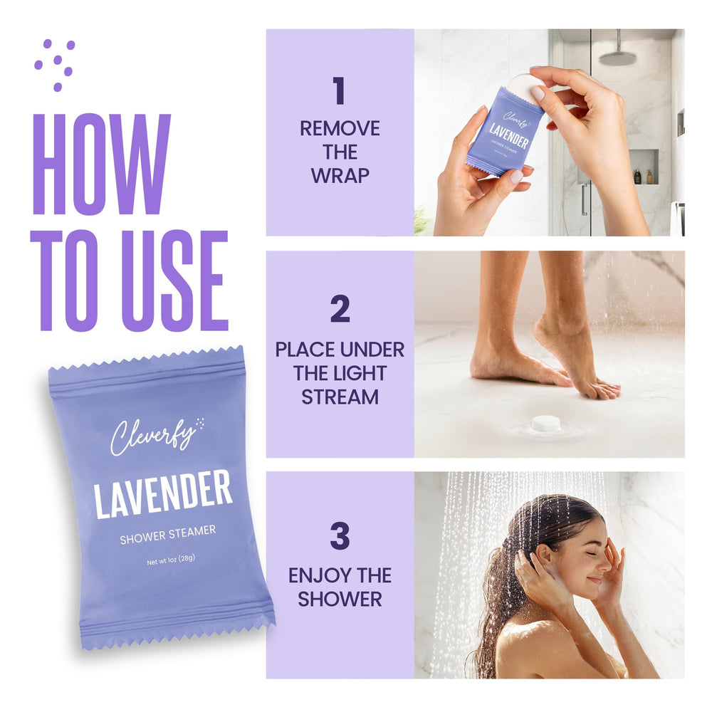 Teen gift option: CLEVERFY shower steamer for unwinding after activities.