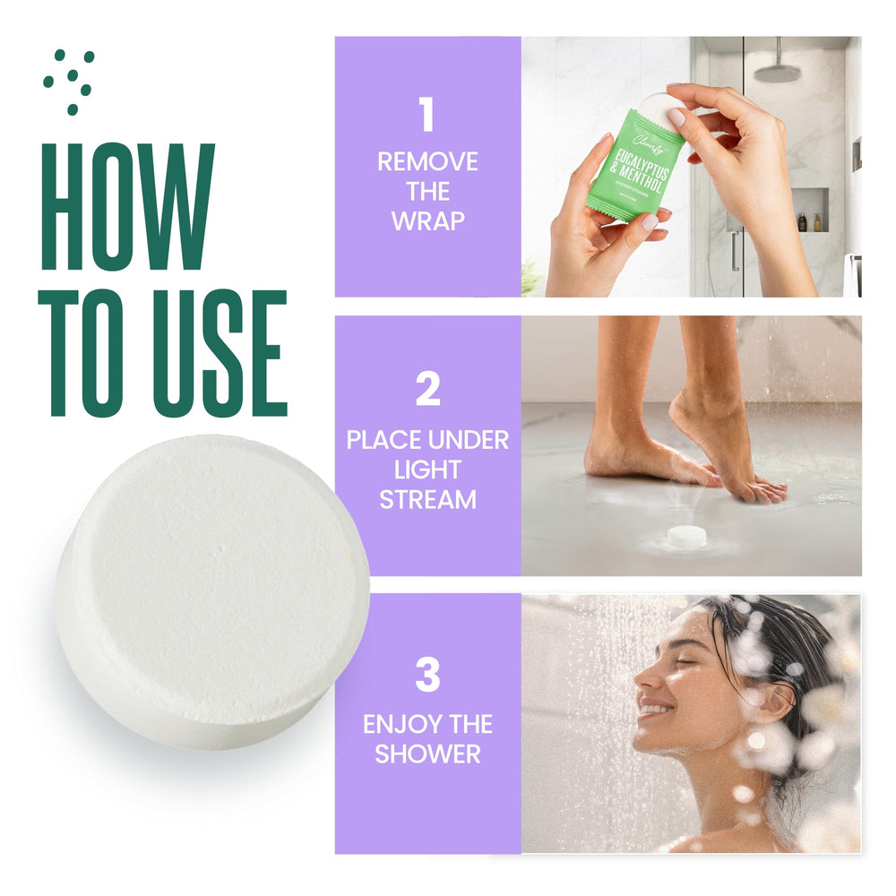 CLEVERFY Shower scene showing a steamer in the corner for a spa-like ritual.