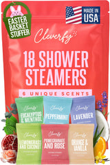 CLEVERFY tableta de aromaterapia para ducha lavanda para un ambiente relajante en casa