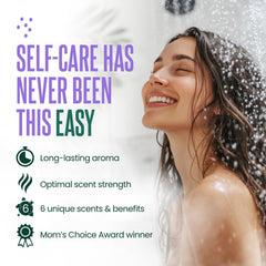 CLEVERFY Watermelon shower steamer tablet offers a refreshing aroma in the shower.
