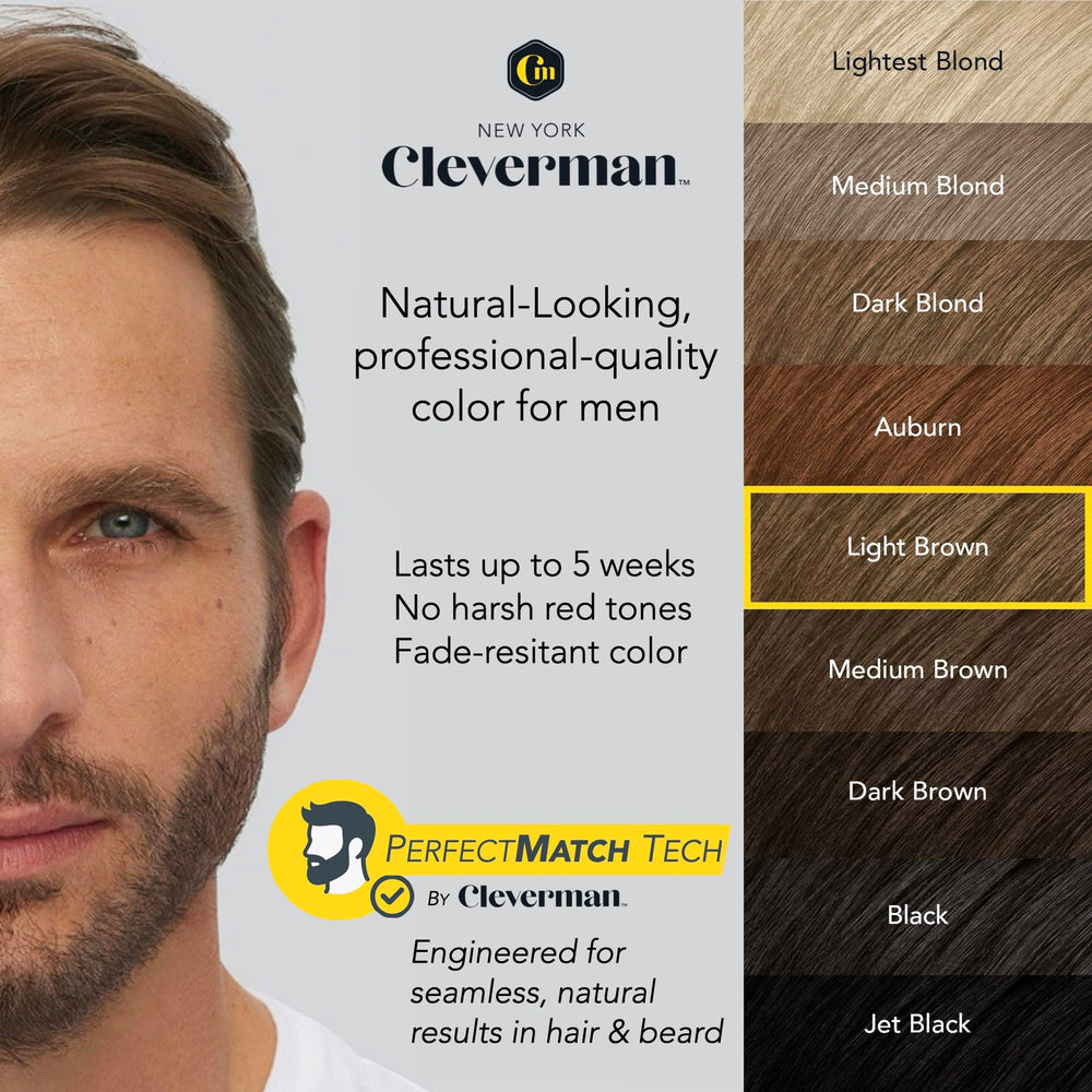 Cleverman ammonia-free formula gentle on skin