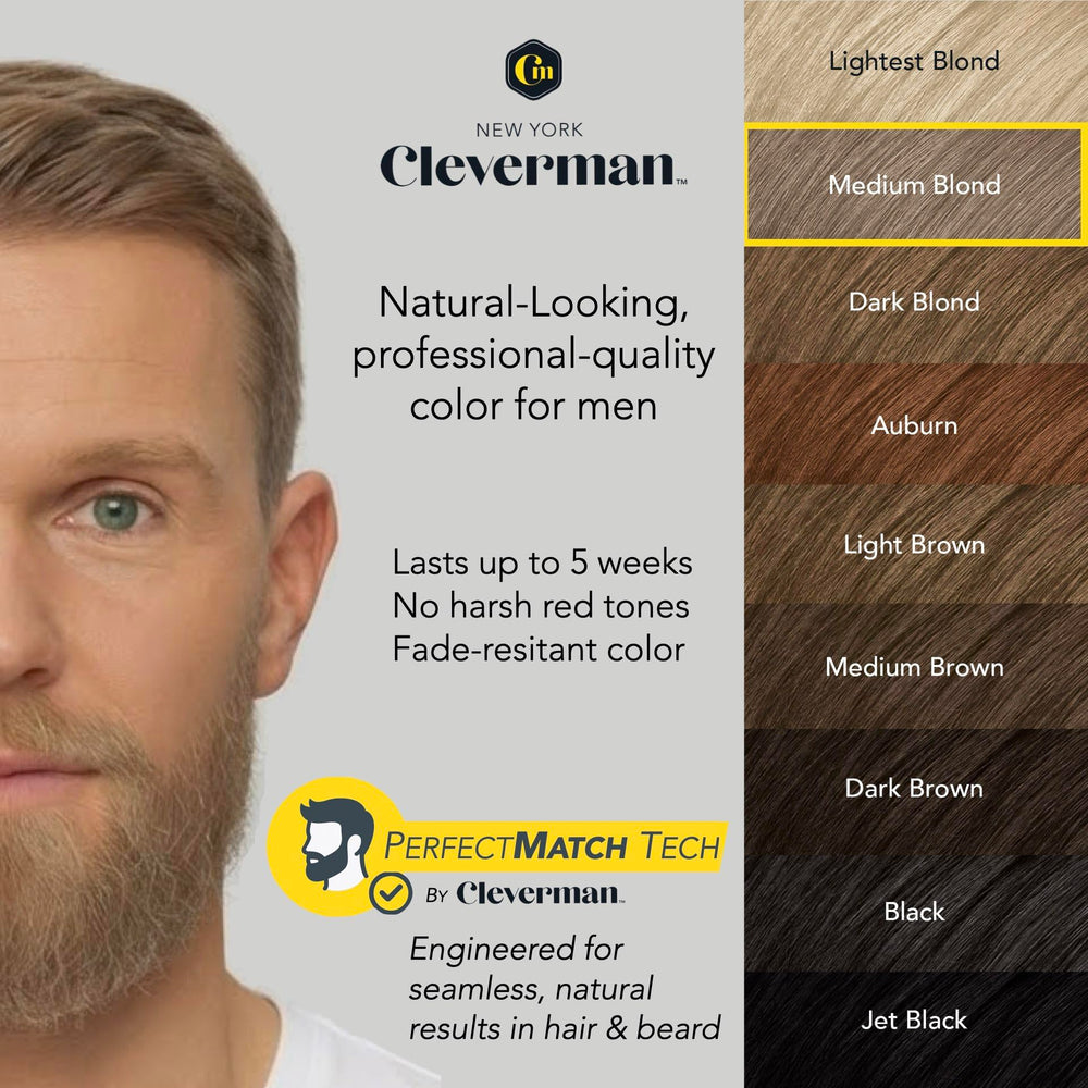 CLEVERMAN four-step application scene: prep, mix, apply, clean.