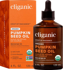 Cliganic Aceite de calabaza en bote: hidrata la piel y nutre el cabello.