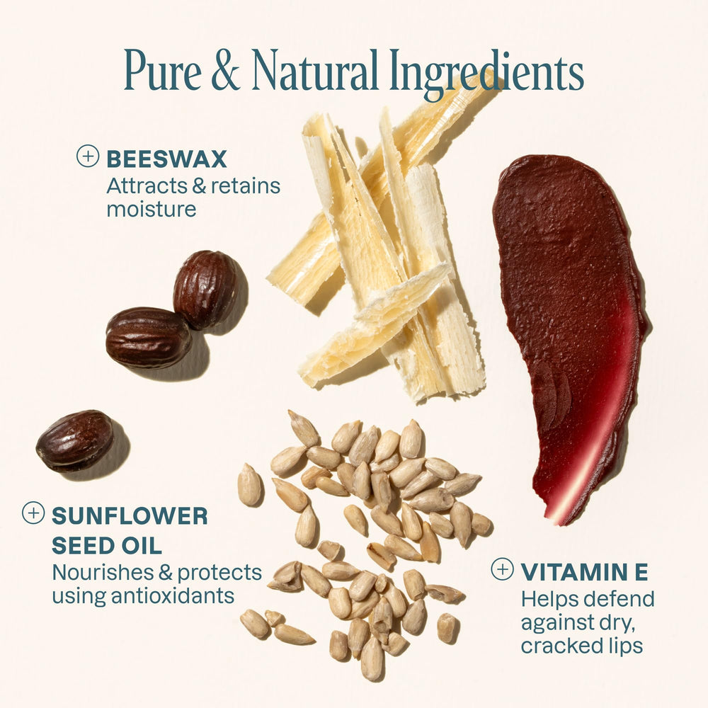 Cliganic Bálsamo Labial Tintado Textura Hidratante: ingrediente natural para confort durante el día.