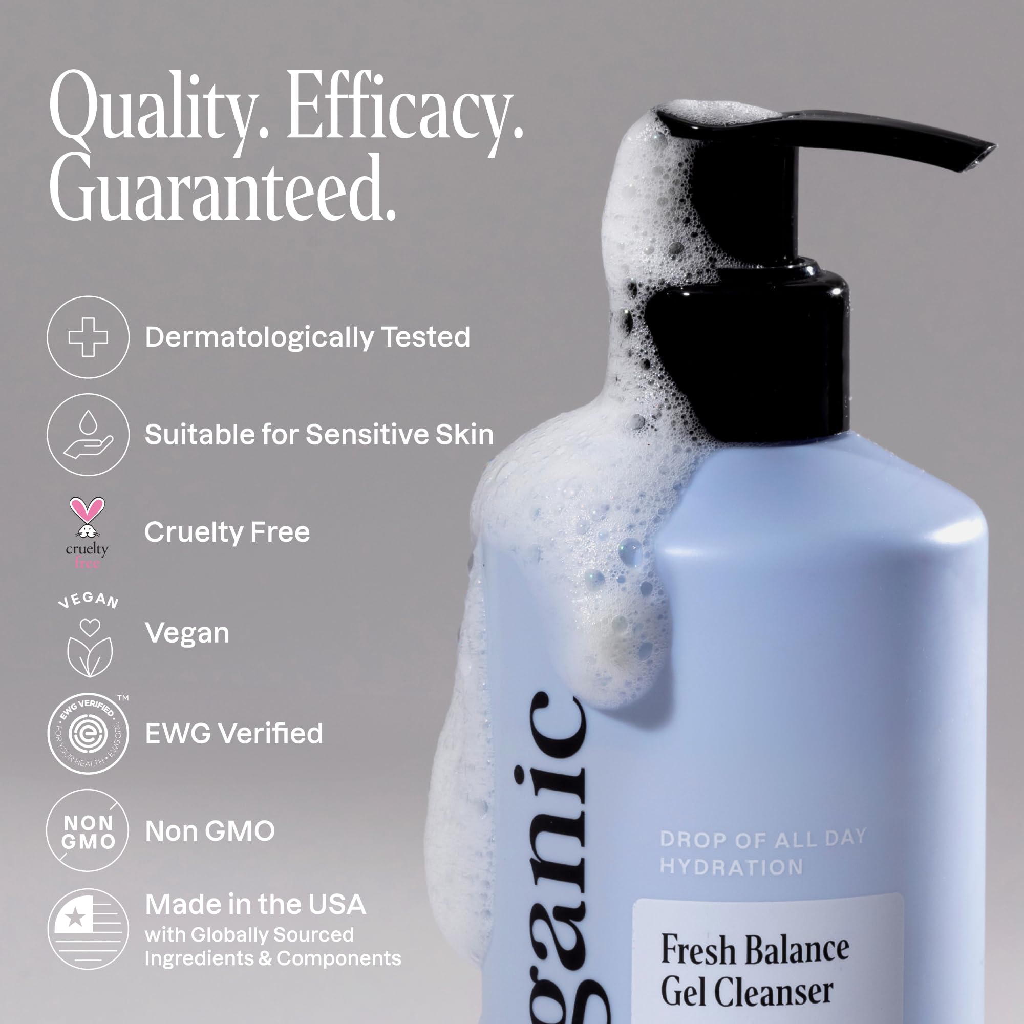 Cliganic Complejo Botánico Triple limpia sin resecar la piel