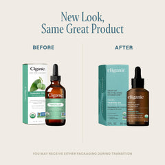 Aplicación facial con Cliganic Tamanu Oil para hidratación suave.