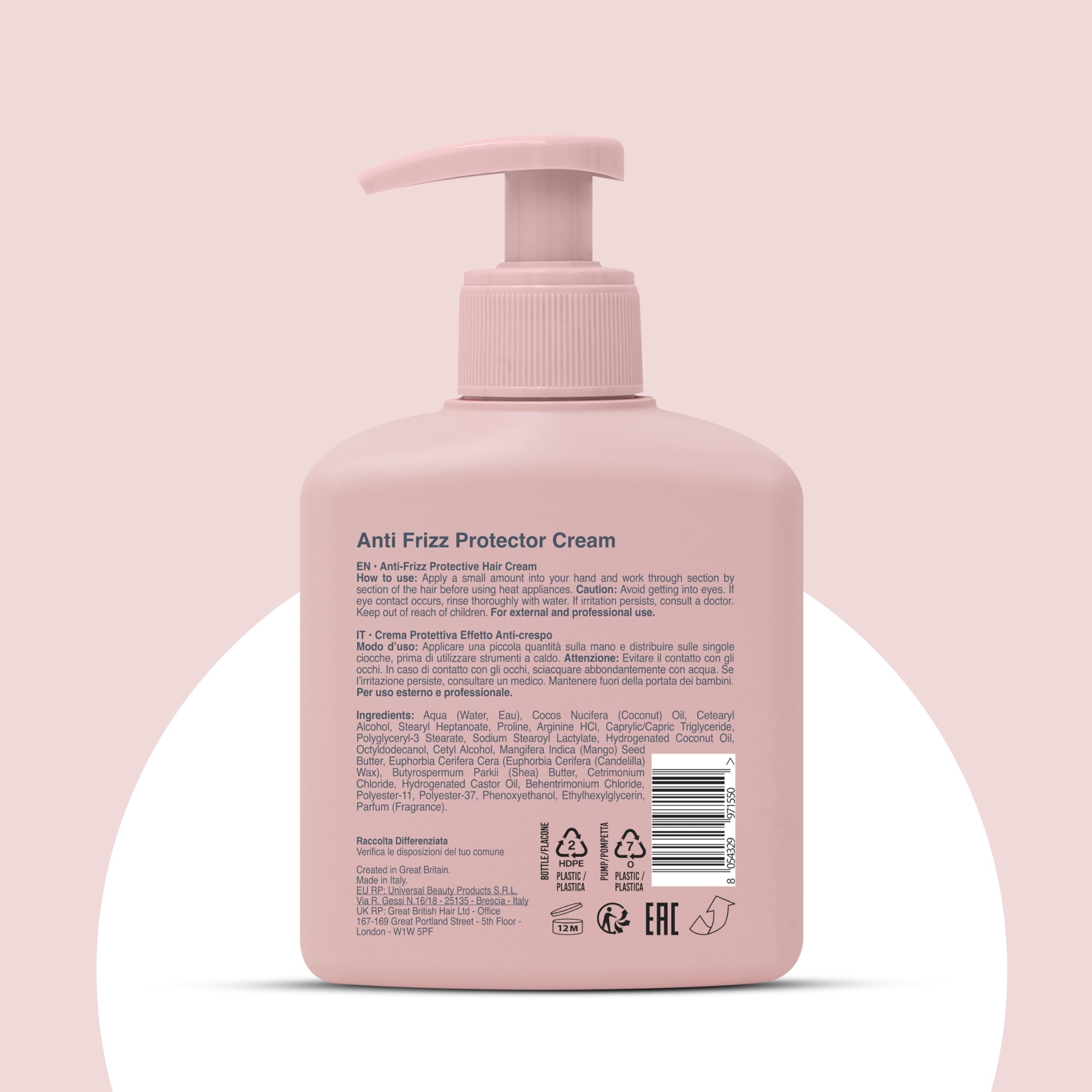 Climaplex Crema Protectora anti-frizz: envase reciclable alineado con el cuidado del planeta.