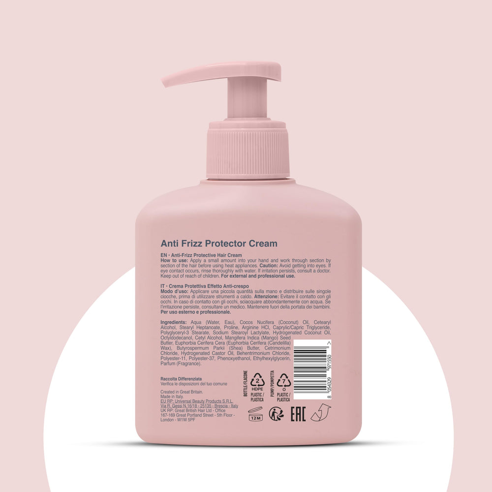 Climaplex Crema Protectora anti-frizz: envase reciclable alineado con el cuidado del planeta.