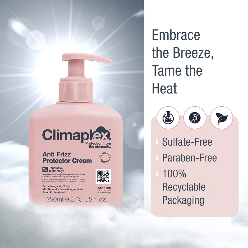 Climaplex Crema Protectora anti-frizz: rizos bien definidos y con más elasticidad.