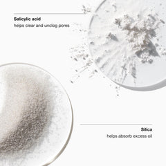 Clinique Acne Solutions Clarifying Lotion close-up reveals clear liquid and dermatologist-developed formula.