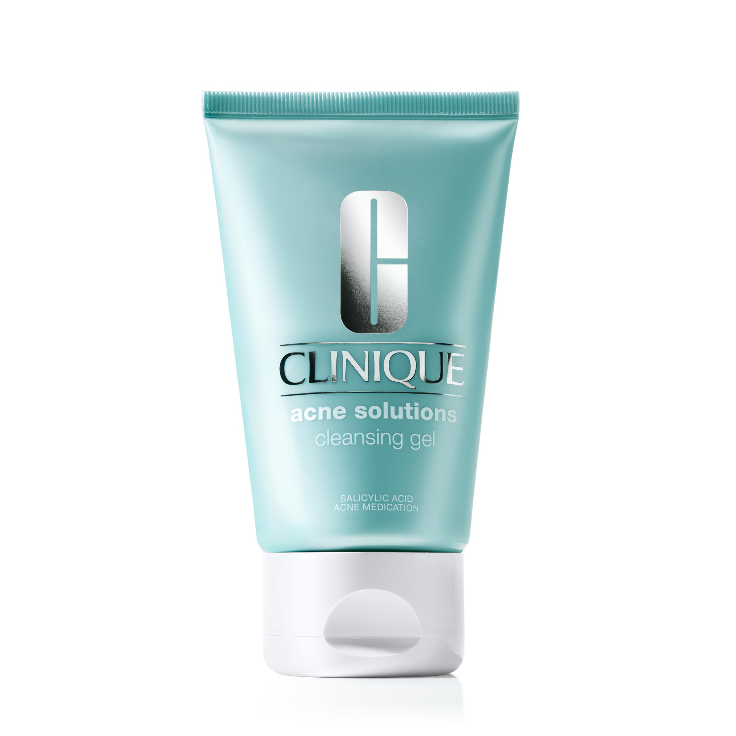 Clinique Acne Solutions Cleansing Gel bottle with foaming action for refreshed skin