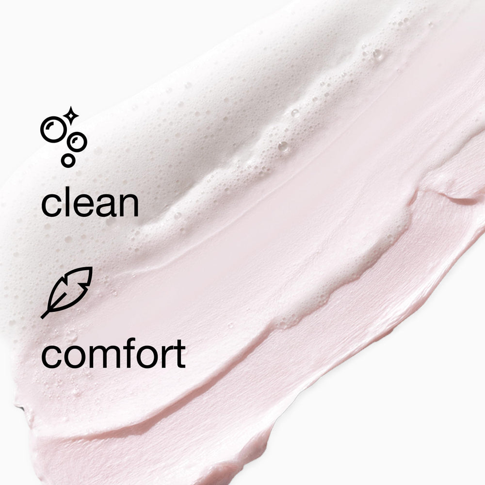 Easy daily use with Clinique All About Clean pump bottle shown.
