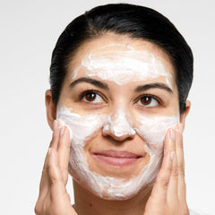 Clinique All About Clean dissolves makeup and sunscreen with a quick rinse.