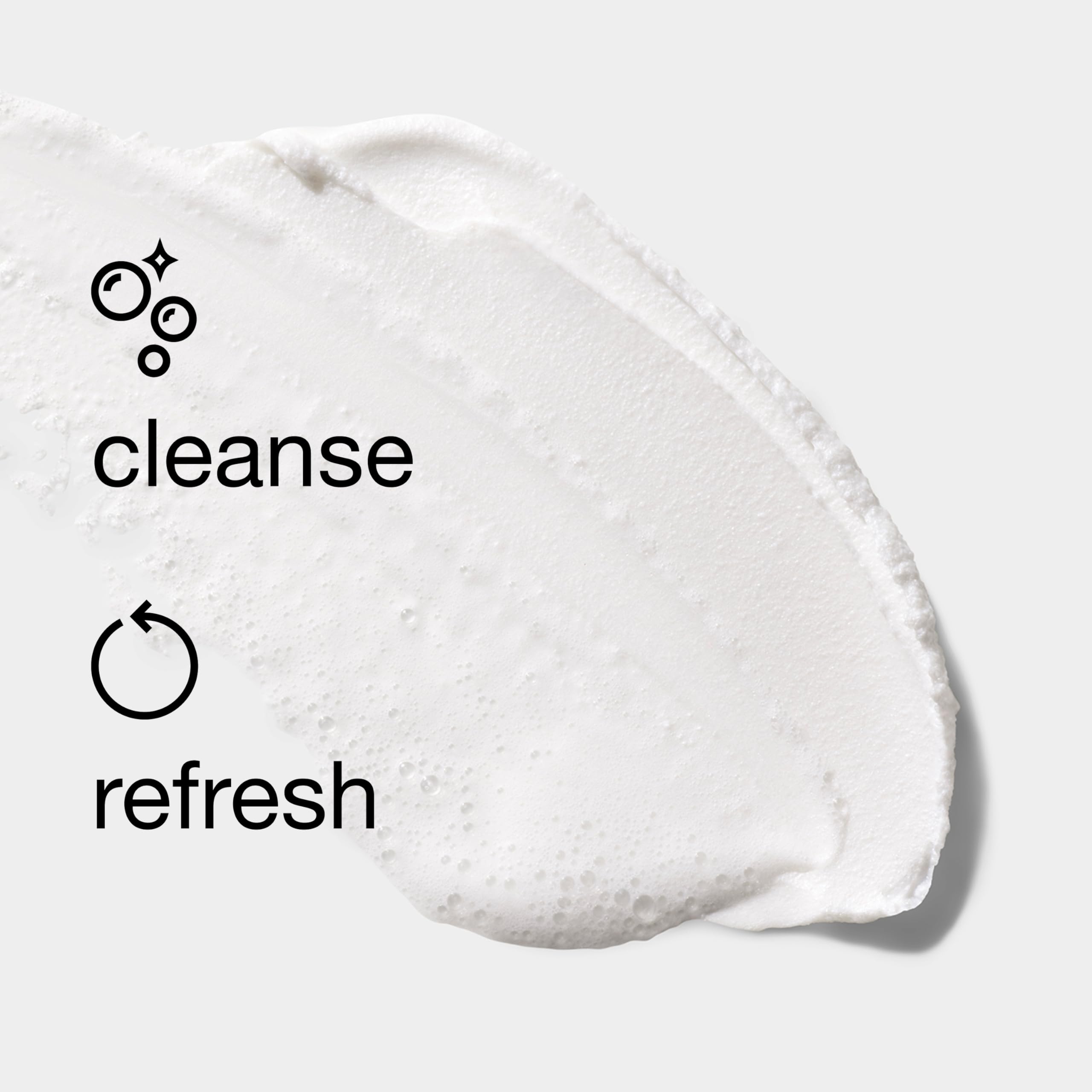 Clinique All About Clean Foaming Face Wash glycerin and hyaluronic acid ingredient shot