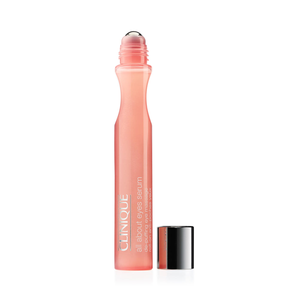 Clinique All About Eyes rollerball close-up for instant cooling and de-puffing