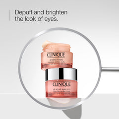 Clinique All About Eyes rich eye cream tube for nourishing, smoothing undereye skin.