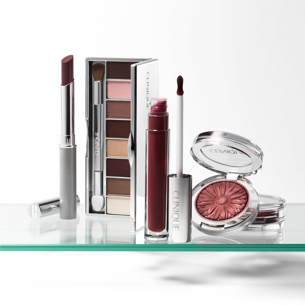 Clinique All About Shadow buildable color lets you layer from subtle to bold.