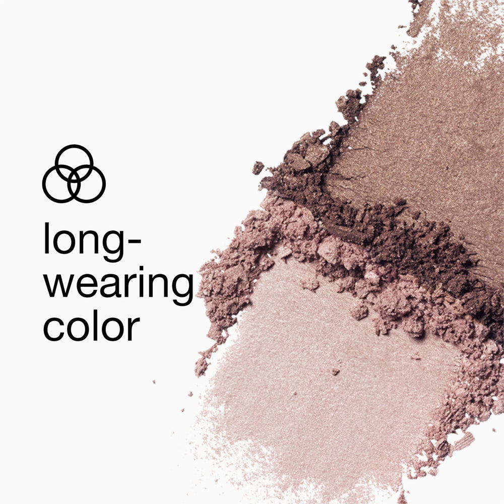 Clinique All About Shadow Duo mirrored compact keeps your shades at hand on the go.