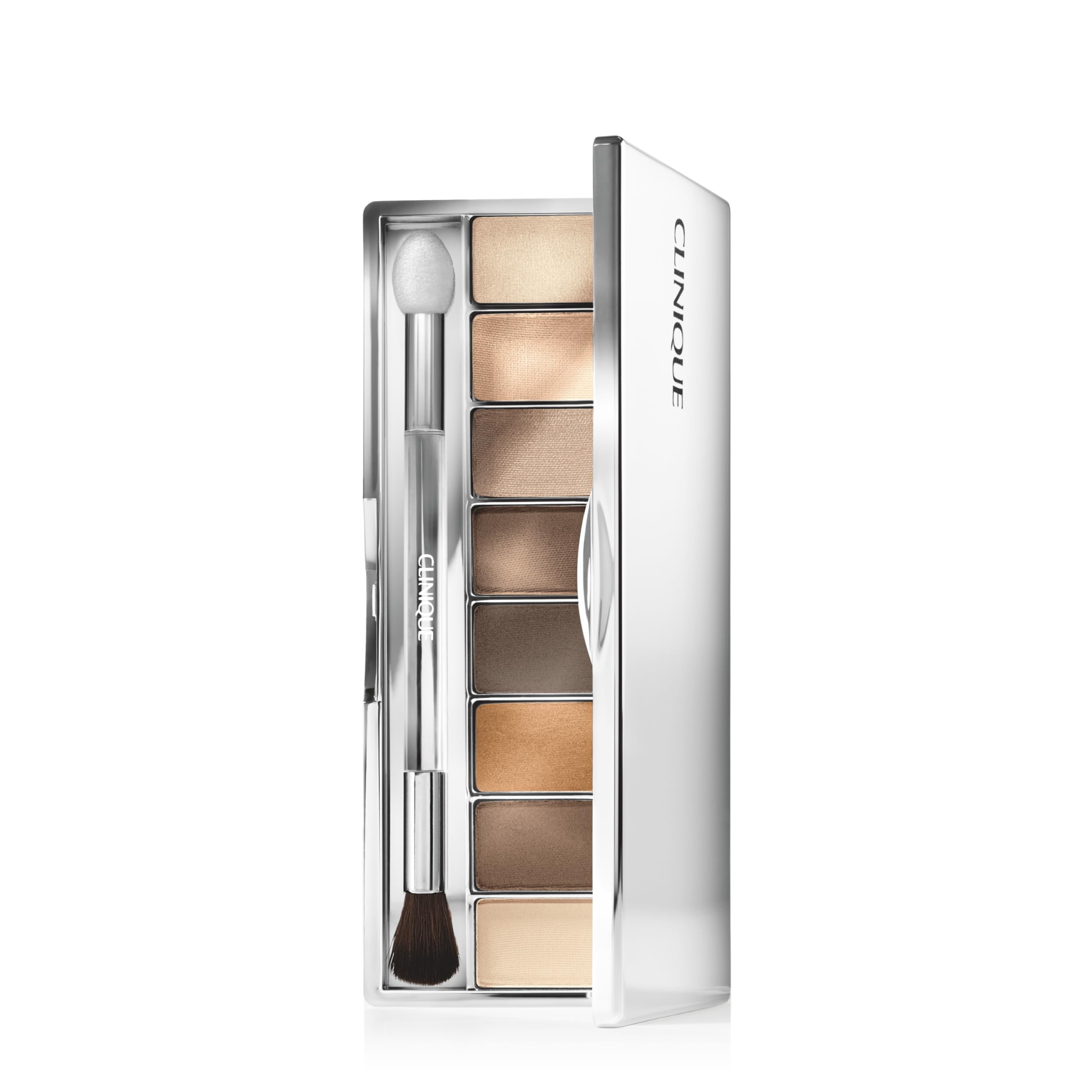 Clinique All About Shadow Palette Black Honey shade swatch showing rich, buildable color.