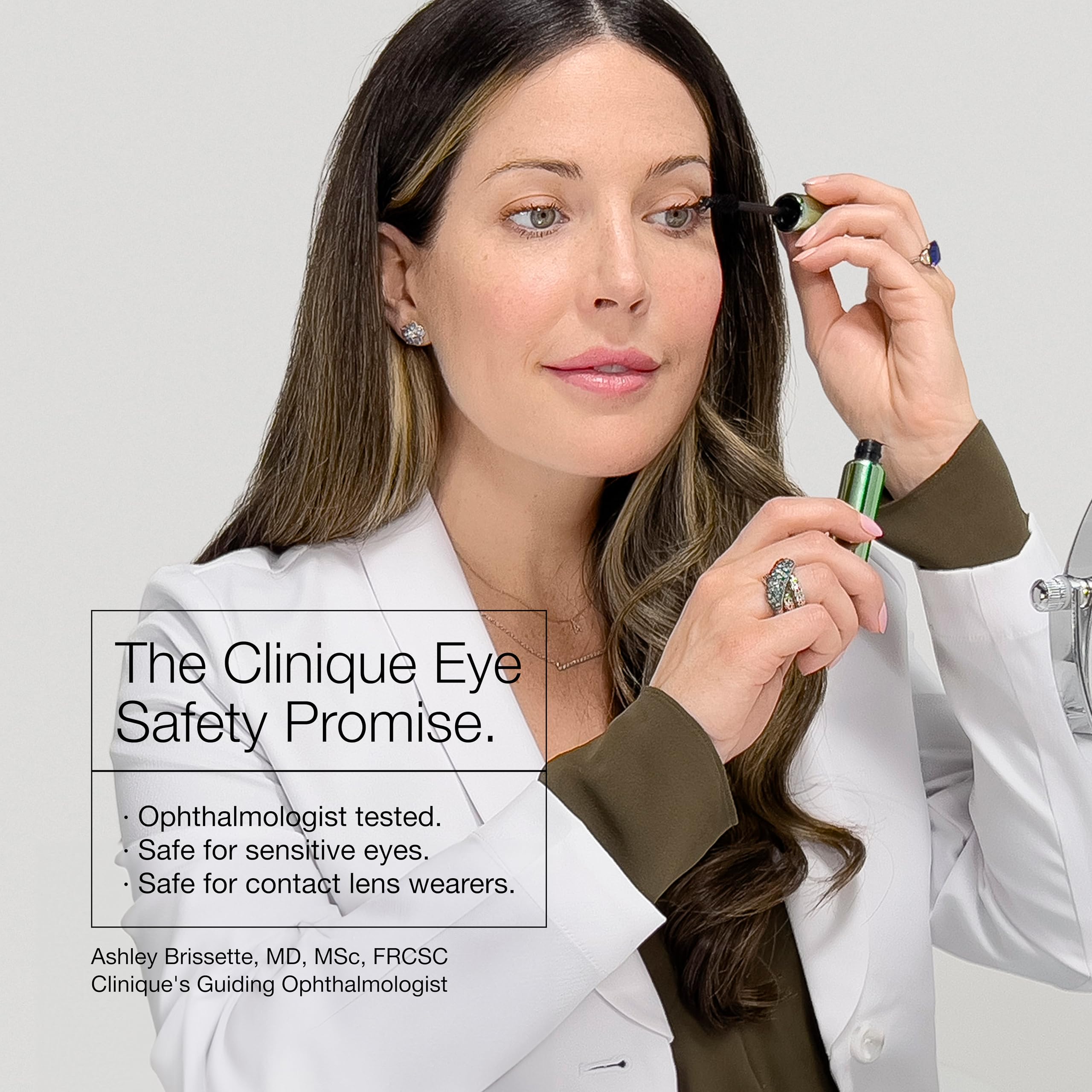 Clinique All About Shadow Palette Compact Mirror offers on the go convenience.