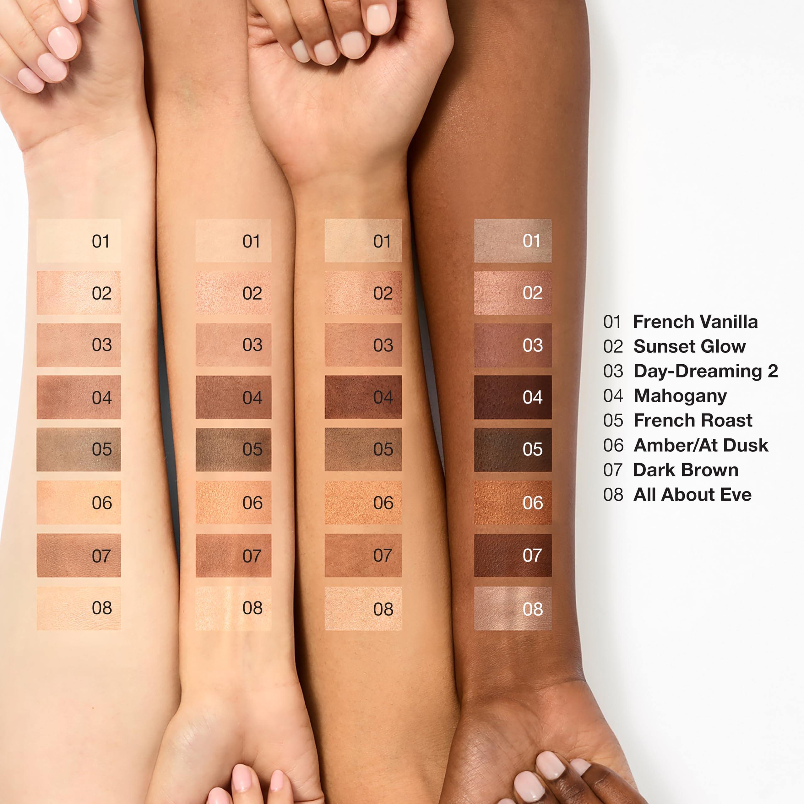 Clinique All About Shadow Palette Pink Honey shade provides a soft daytime pop for eyes.
