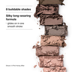 Clinique All About Shadow silky, long-wearing powder provides smooth, buildable color.