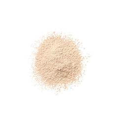 Clinique Blended Face Powder bottle close-up shows superfine texture.