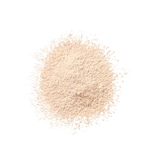 Clinique Blended Face Powder being applied with a brush for setting makeup.
