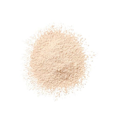 Clinique Blended Face Powder being applied with a brush for setting makeup.